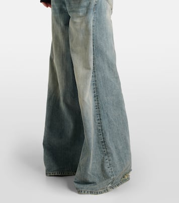 Jeans anchos de tiro medio | Balenciaga