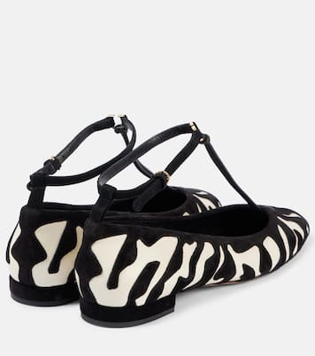 Bailarinas Polline de piel estampadas | Ulla Johnson