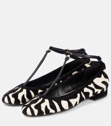 Bailarinas Polline de piel estampadas | Ulla Johnson