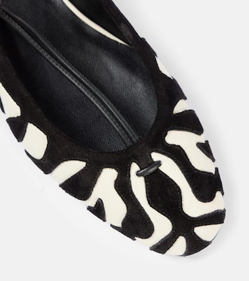 Bailarinas Polline de piel estampadas | Ulla Johnson