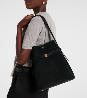 스웨이드 버킷 백 | Toteme