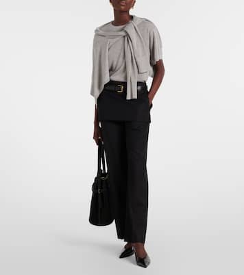 스웨이드 버킷 백 | Toteme