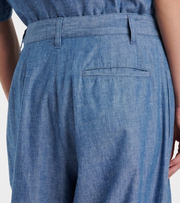 Rufos twill wide-leg pants | The Row