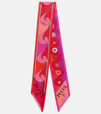 Iride silk twill scarf | Pucci