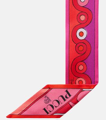 Iride silk twill scarf | Pucci