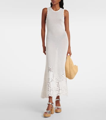 Calakala 85 metallic leather espadrille sandals  | Christian Louboutin