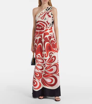 Roy Phoenix silk twill maxi dress | La DoubleJ