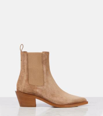 Wylie 45 suede ankle boots | Gianvito Rossi