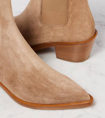 Wylie 45 suede ankle boots | Gianvito Rossi