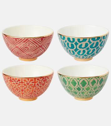 x Fortuny set of 4 earthenware cereal bowls | L'Objet