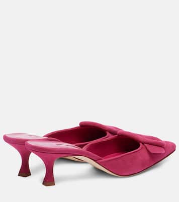 Mules Maysale aus Veloursleder | Manolo Blahnik