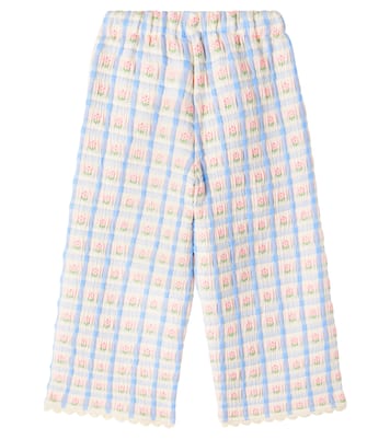 Zora针织花卉棉质混纺裤装 | Bebe Organic