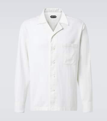 Striped cotton and silk shirt | Tom Ford