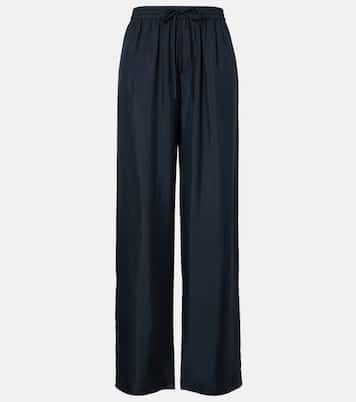 Pantalon ample en soie | Róhe