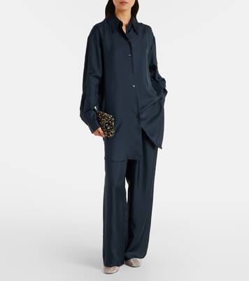 Pantalon ample en soie | Róhe