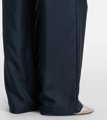 Pantalon ample en soie | Róhe