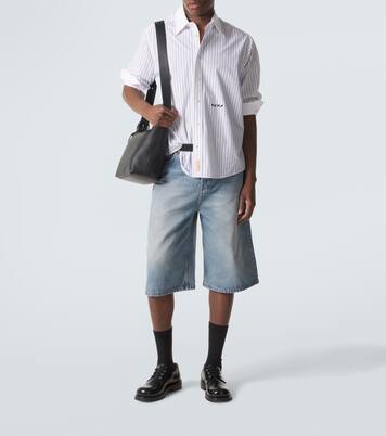 Denim Bermuda shorts | Ami Paris