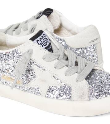 Sneakers Super Star mit Glitter | Golden Goose Kids