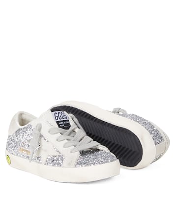 Sneakers Super Star mit Glitter | Golden Goose Kids