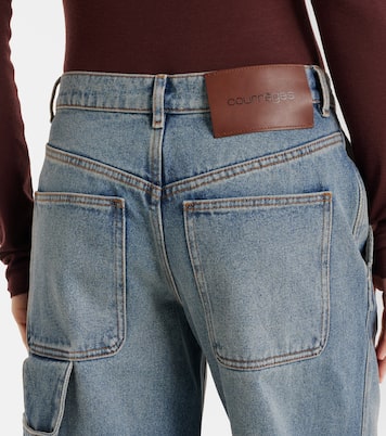 Logo wide-leg jeans | Courrèges