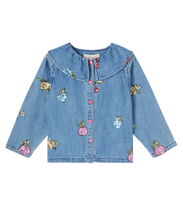 Magot sequined denim shirt | Konges Sløjd