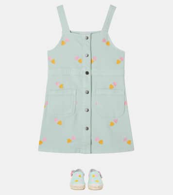 엠브로이더리 데님 드레스 | Stella McCartney Kids