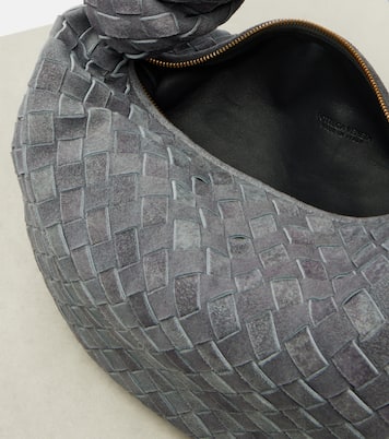 Tote Bag Jodie Medium aus Veloursleder | Bottega Veneta