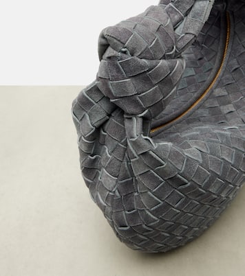Tote Bag Jodie Medium aus Veloursleder | Bottega Veneta
