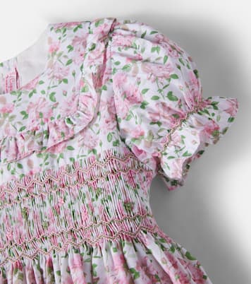 Silvana floral cotton dress | La Coqueta