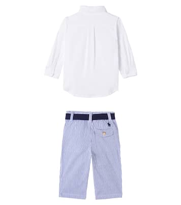 Baby - Camicia e pantaloni in cotone | Polo Ralph Lauren Kids