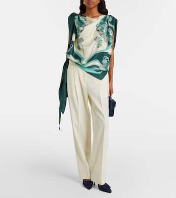 Top Full-On aus Seiden-Twill | La DoubleJ