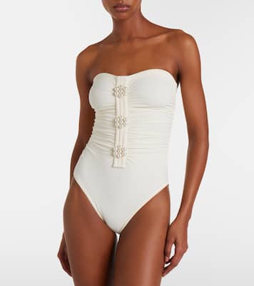 Maya embellished swimsuit | Karla Colletto