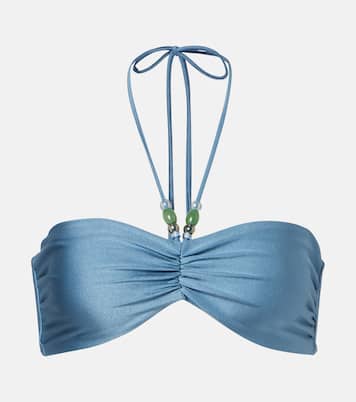 Zoe ruched bikini top | Jade Swim