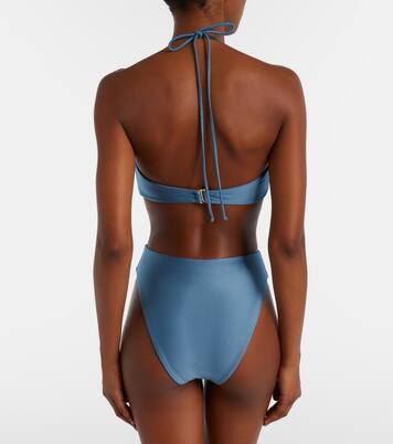 Zoe ruched bikini top | Jade Swim