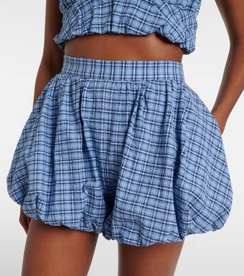 Shorts Mira de algodón a cuadros | Faithfull