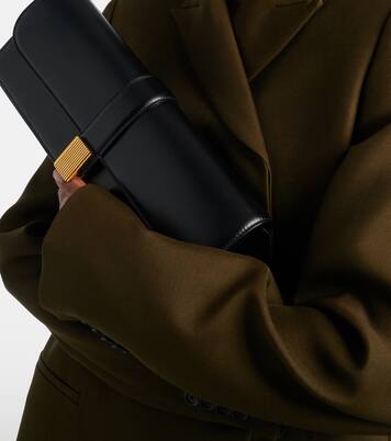 Blake leather clutch | Khaite