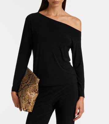 One-Shoulder-Top Drop aus Jersey | Norma Kamali