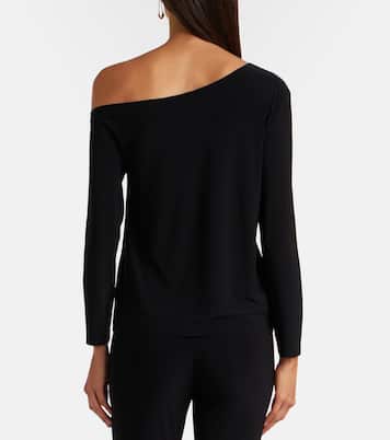 One-Shoulder-Top Drop aus Jersey | Norma Kamali