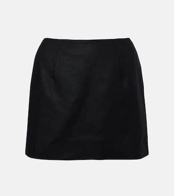 Jane linen miniskirt  | Faithfull