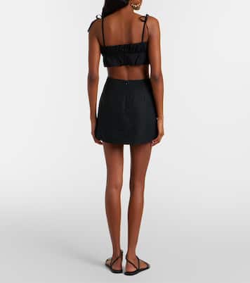 Jane linen miniskirt  | Faithfull