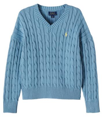 Pullover in cotone a trecce | Polo Ralph Lauren Kids