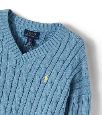 Pullover in cotone a trecce | Polo Ralph Lauren Kids