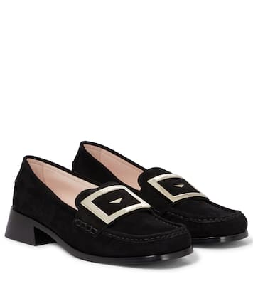 Loafers Preppy Viv' aus Veloursleder | Roger Vivier