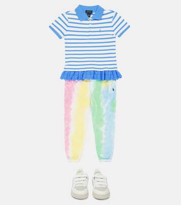 Striped cotton polo T-shirt | Polo Ralph Lauren Kids