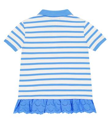 Striped cotton polo T-shirt | Polo Ralph Lauren Kids