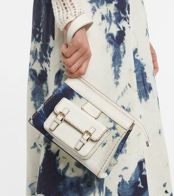 Edith扎染亚麻手拿包 | Chloé