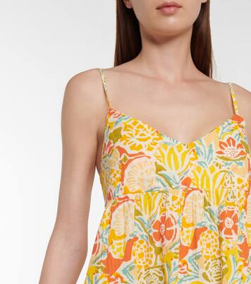 Robe en coton à fleurs | Velvet