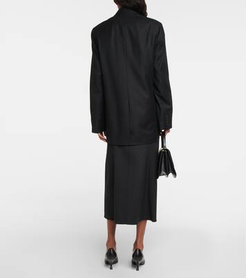 Dustina virgin wool blazer | The Row