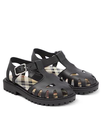 Rubber sandals | Burberry Kids