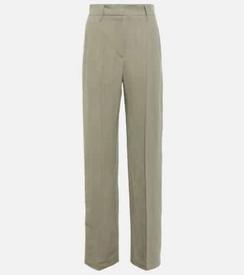 Gerade Hose aus Twill | Brunello Cucinelli